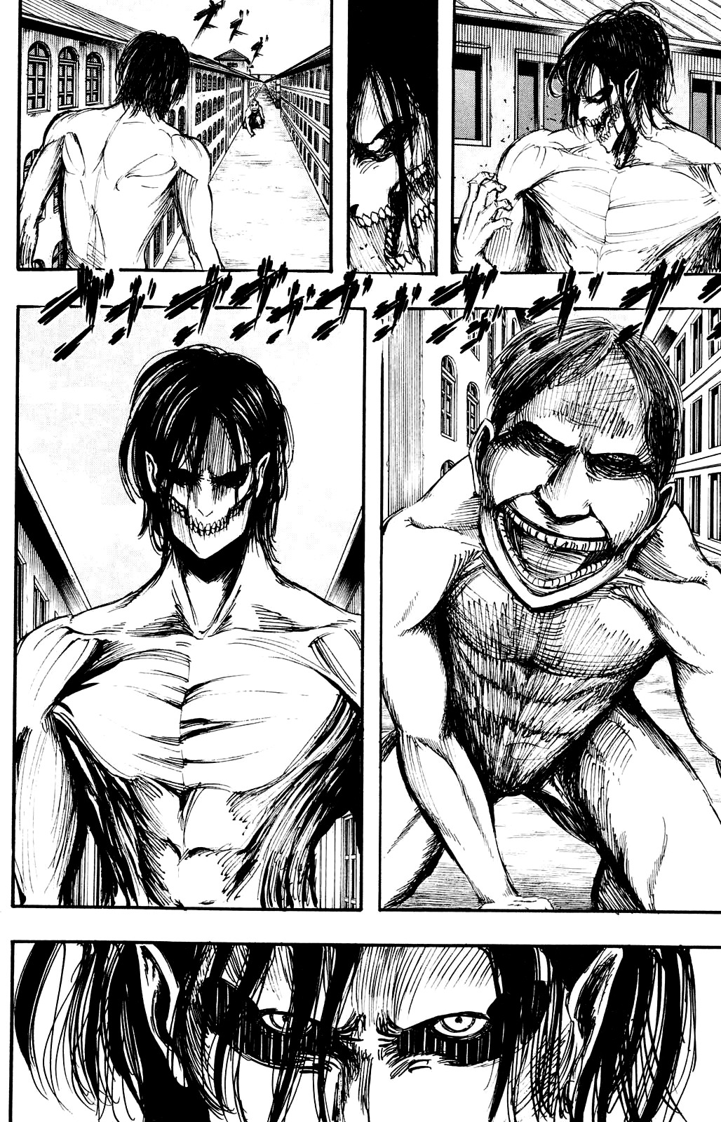 Attack on Titan manga, chapter 10, page 12 of 43