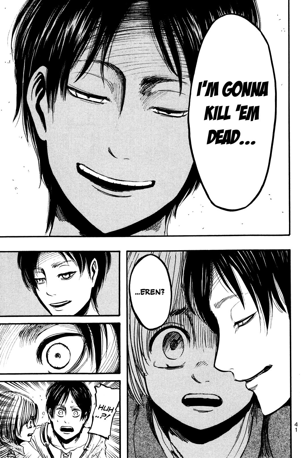 Attack on Titan manga, chapter 10, page 17 of 43