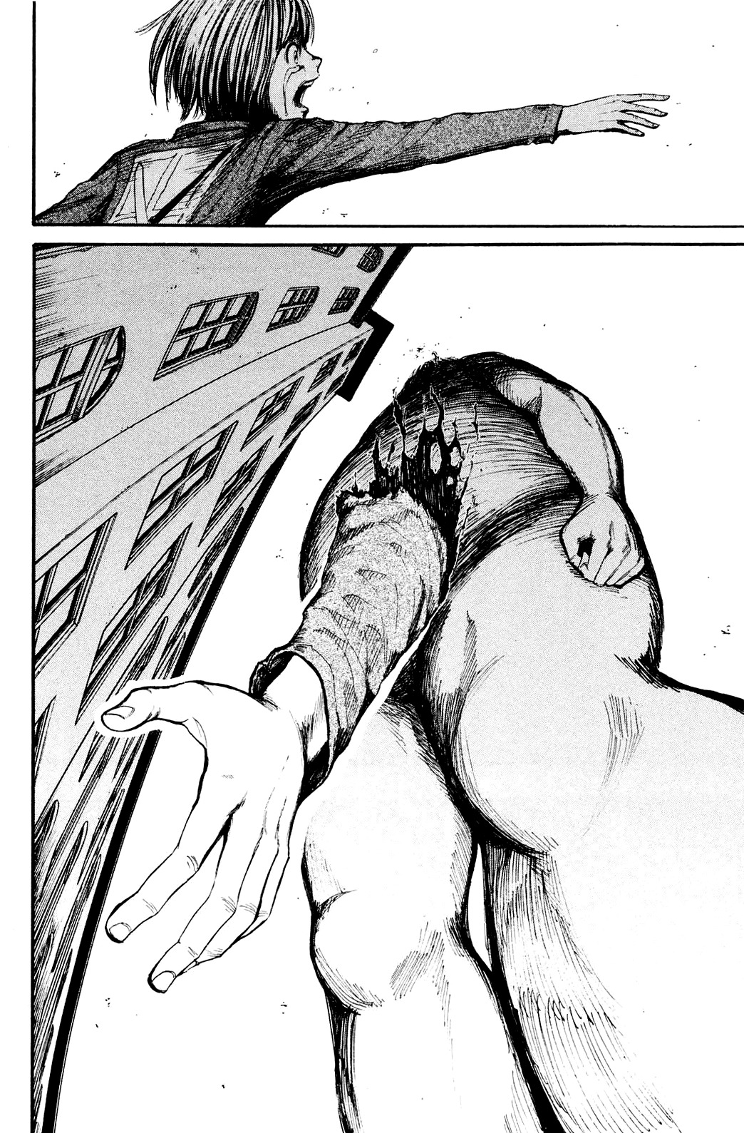 Attack on Titan manga, chapter 10, page 2 of 43