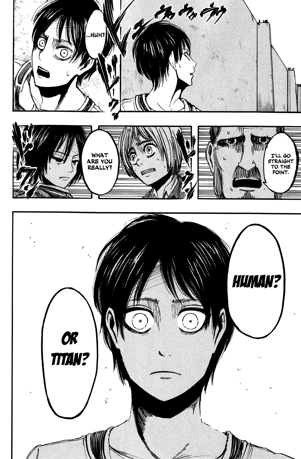Attack on Titan manga, chapter 10, page 23 of 43