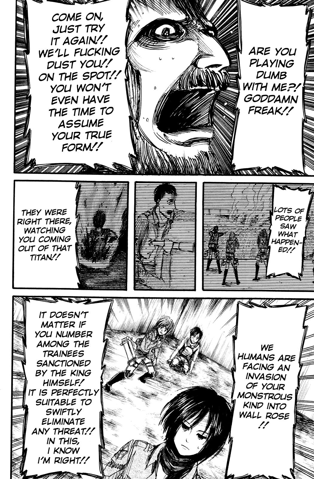 Attack on Titan manga, chapter 10, page 25 of 43