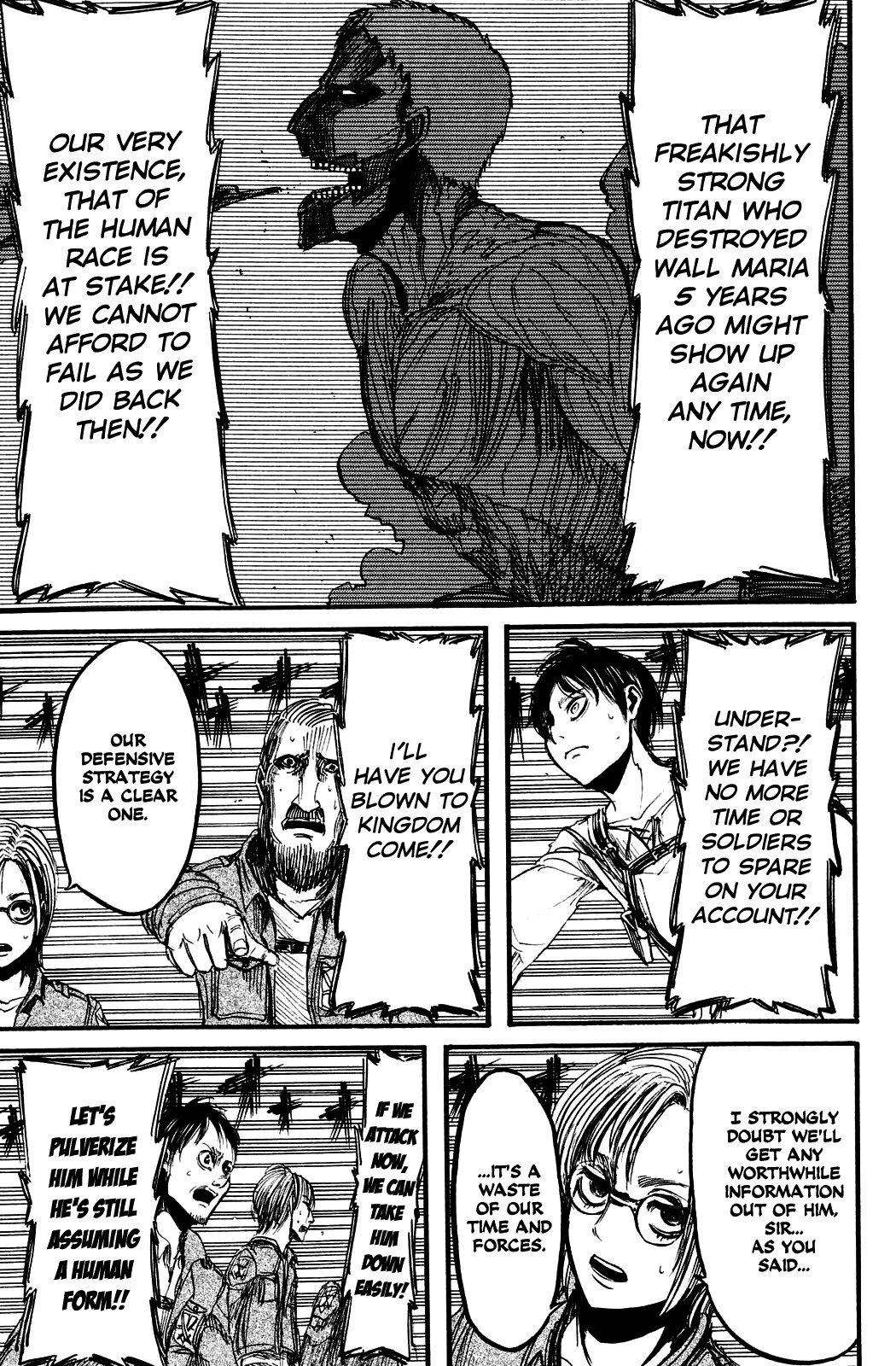 Attack on Titan manga, chapter 10, page 26 of 43