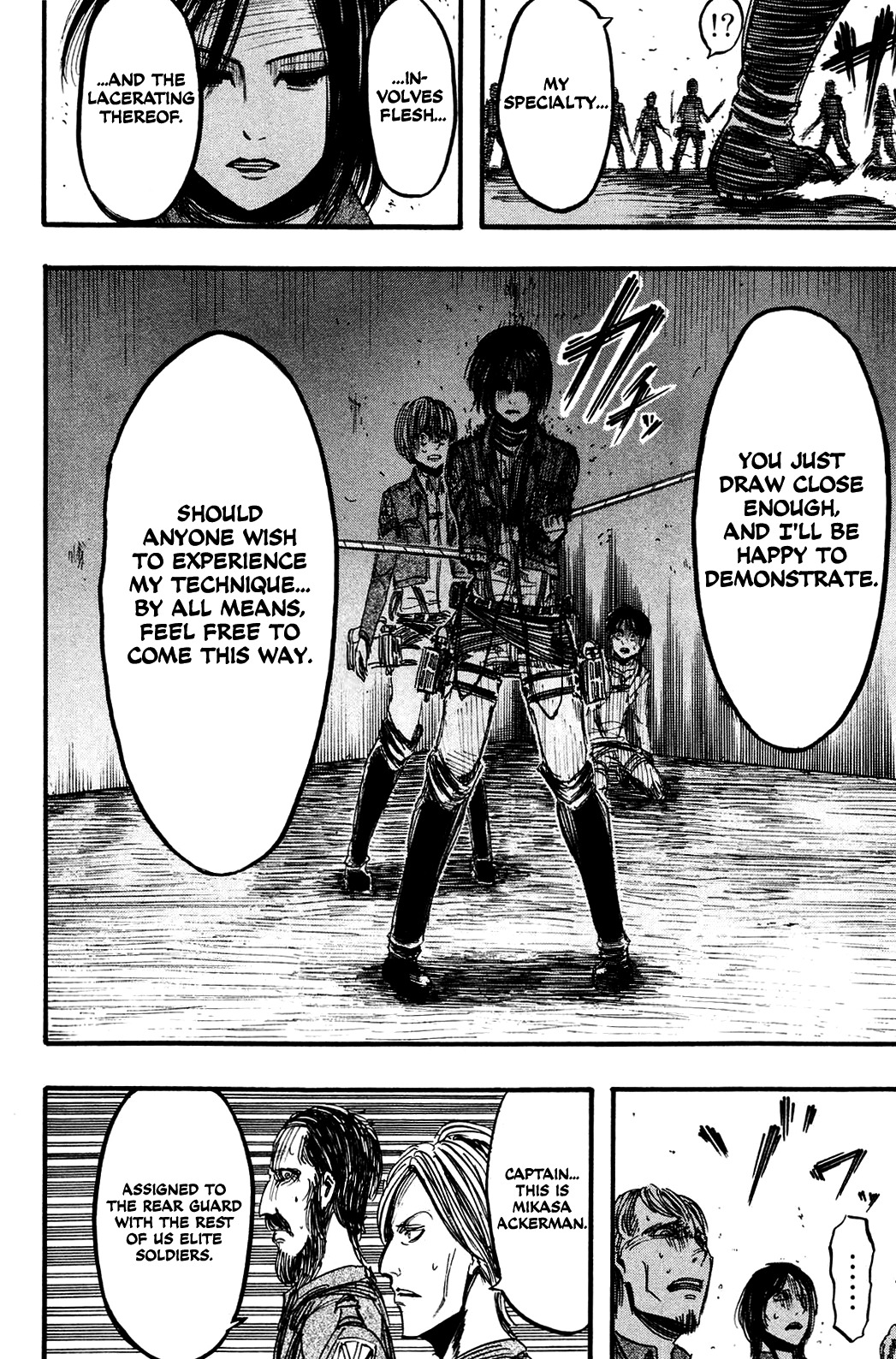 Attack on Titan manga, chapter 10, page 27 of 43