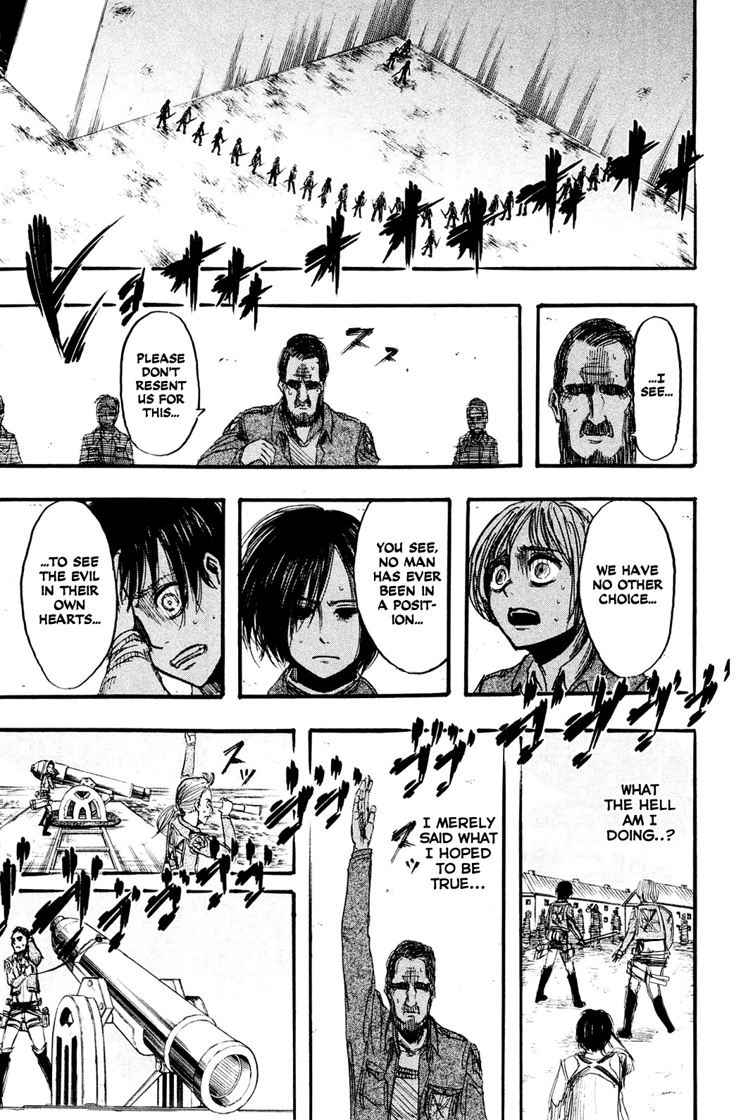 Attack on Titan manga, chapter 10, page 30 of 43
