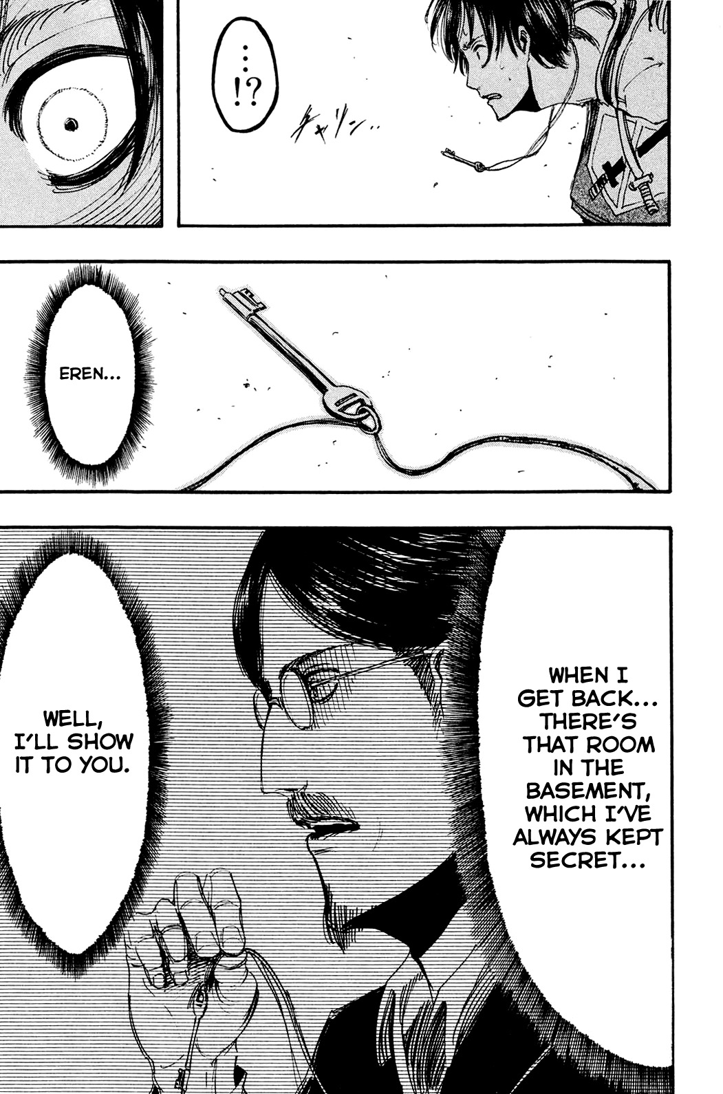 Attack on Titan manga, chapter 10, page 32 of 43