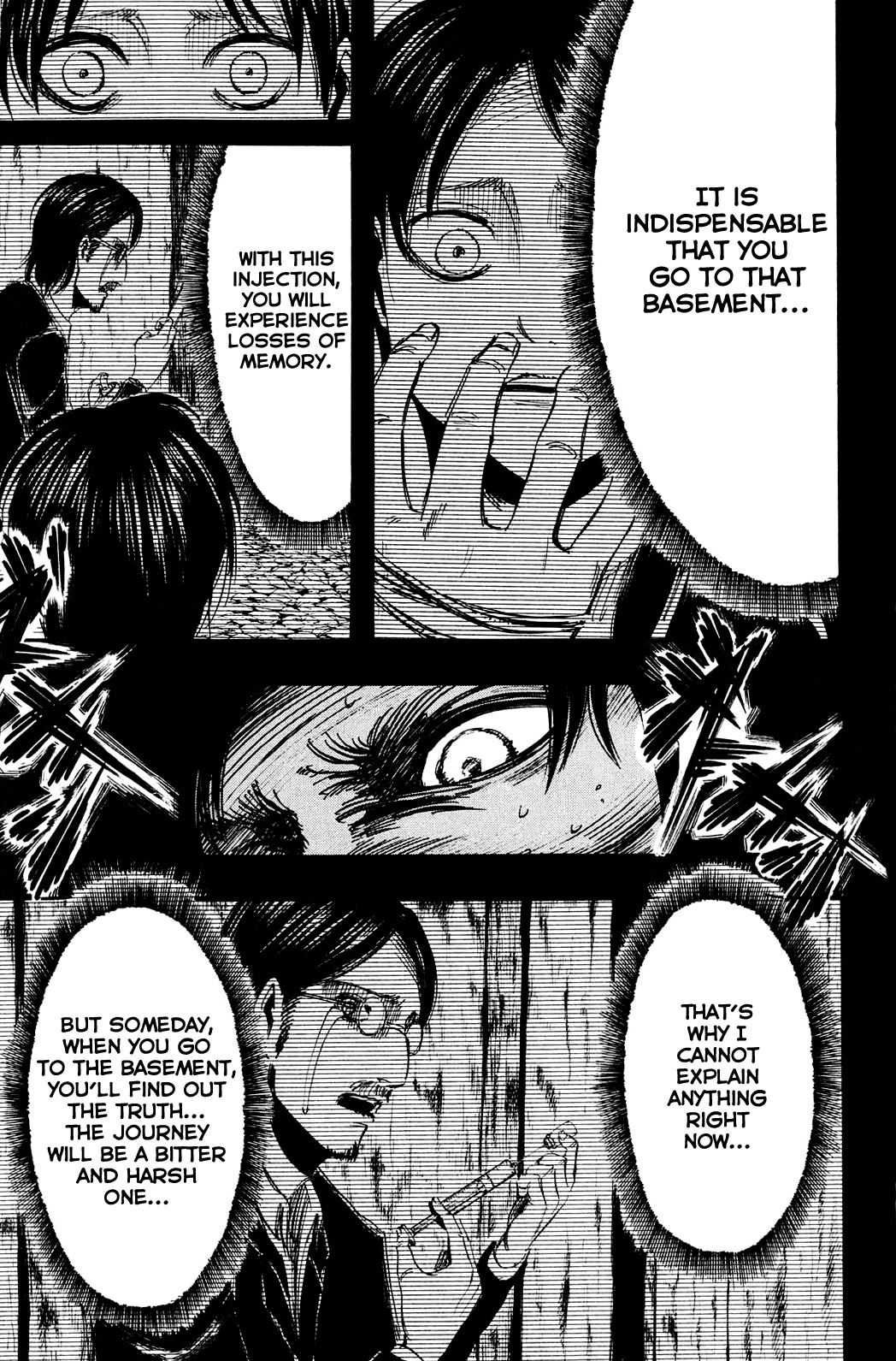 Attack on Titan manga, chapter 10, page 34 of 43