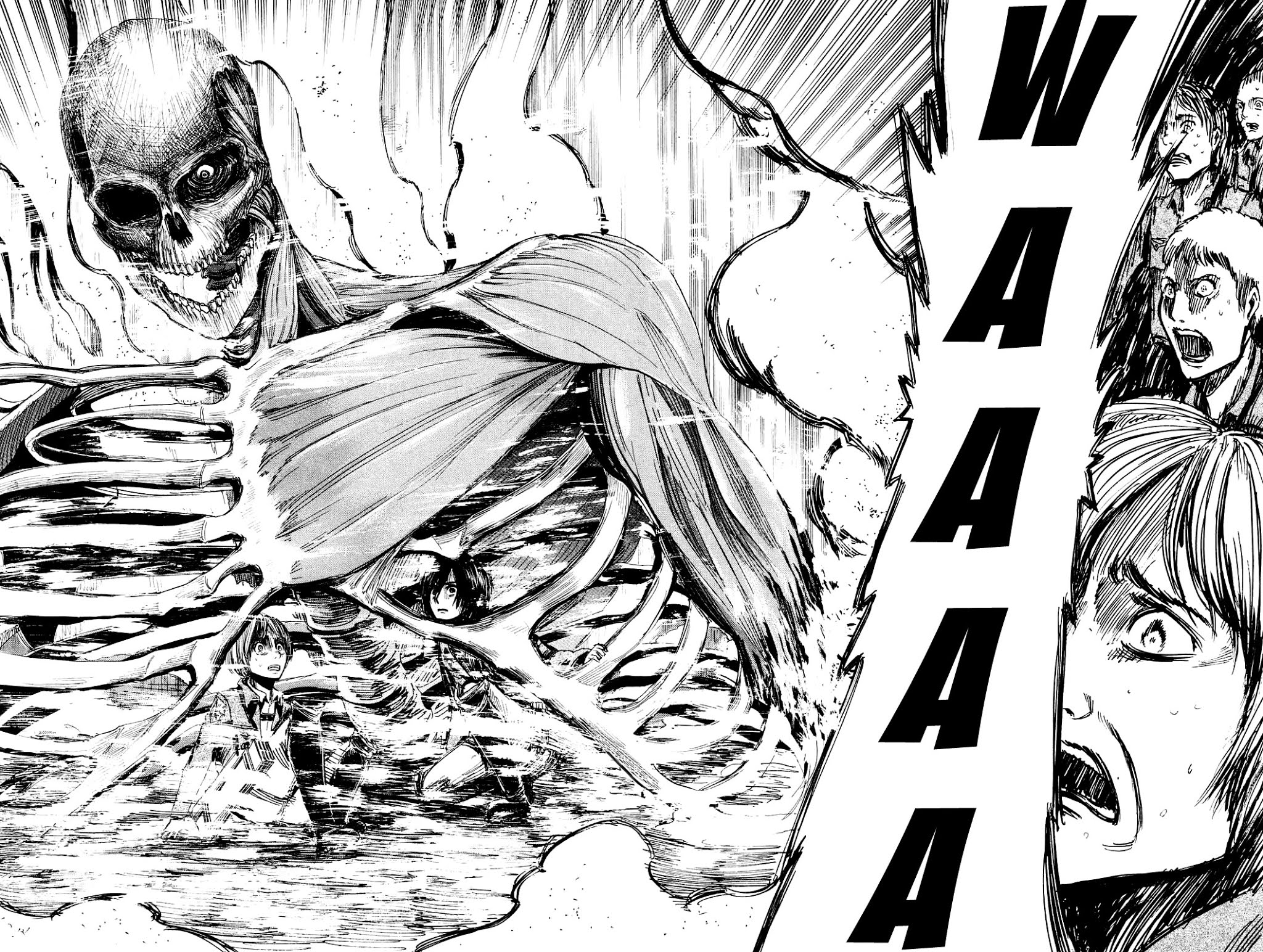 Attack on Titan manga, chapter 10, page 43 of 43
