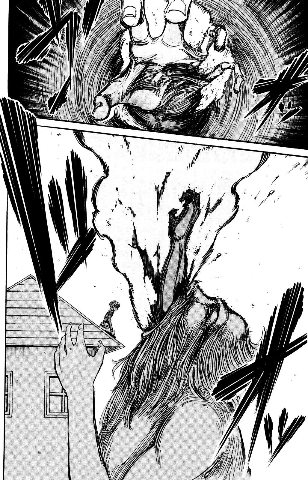 Attack on Titan manga, chapter 10, page 8 of 43