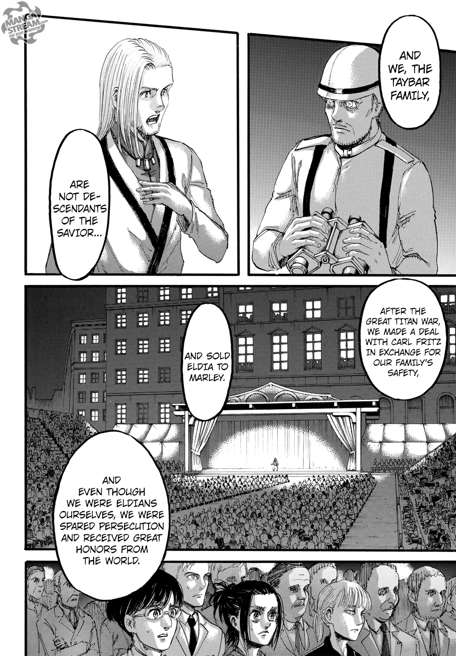 Attack on Titan manga, chapter 100, page 10 of 43