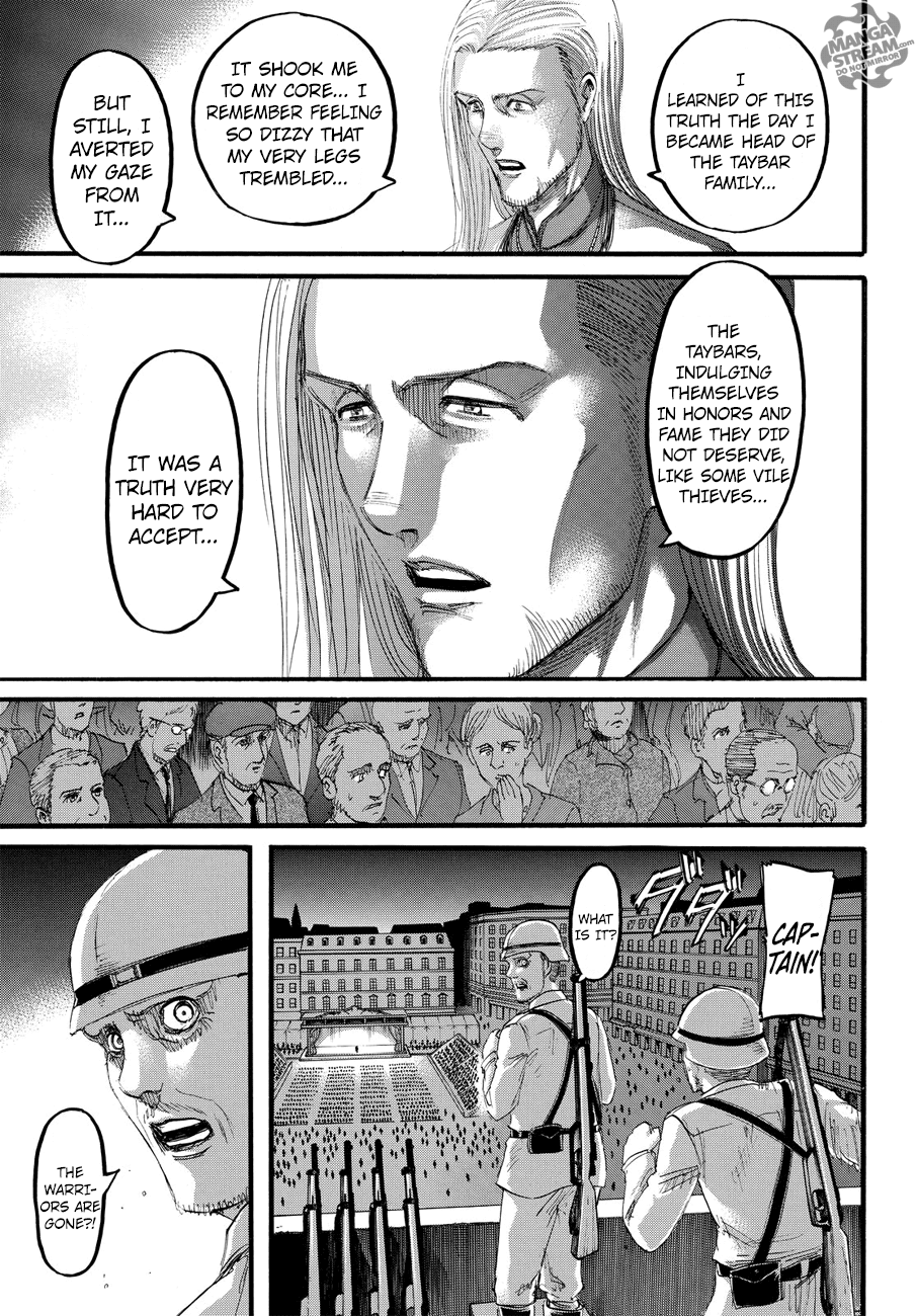 Attack on Titan manga, chapter 100, page 11 of 43