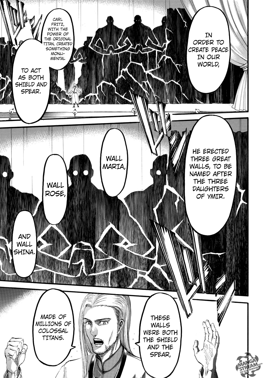 Attack on Titan manga, chapter 100, page 15 of 43