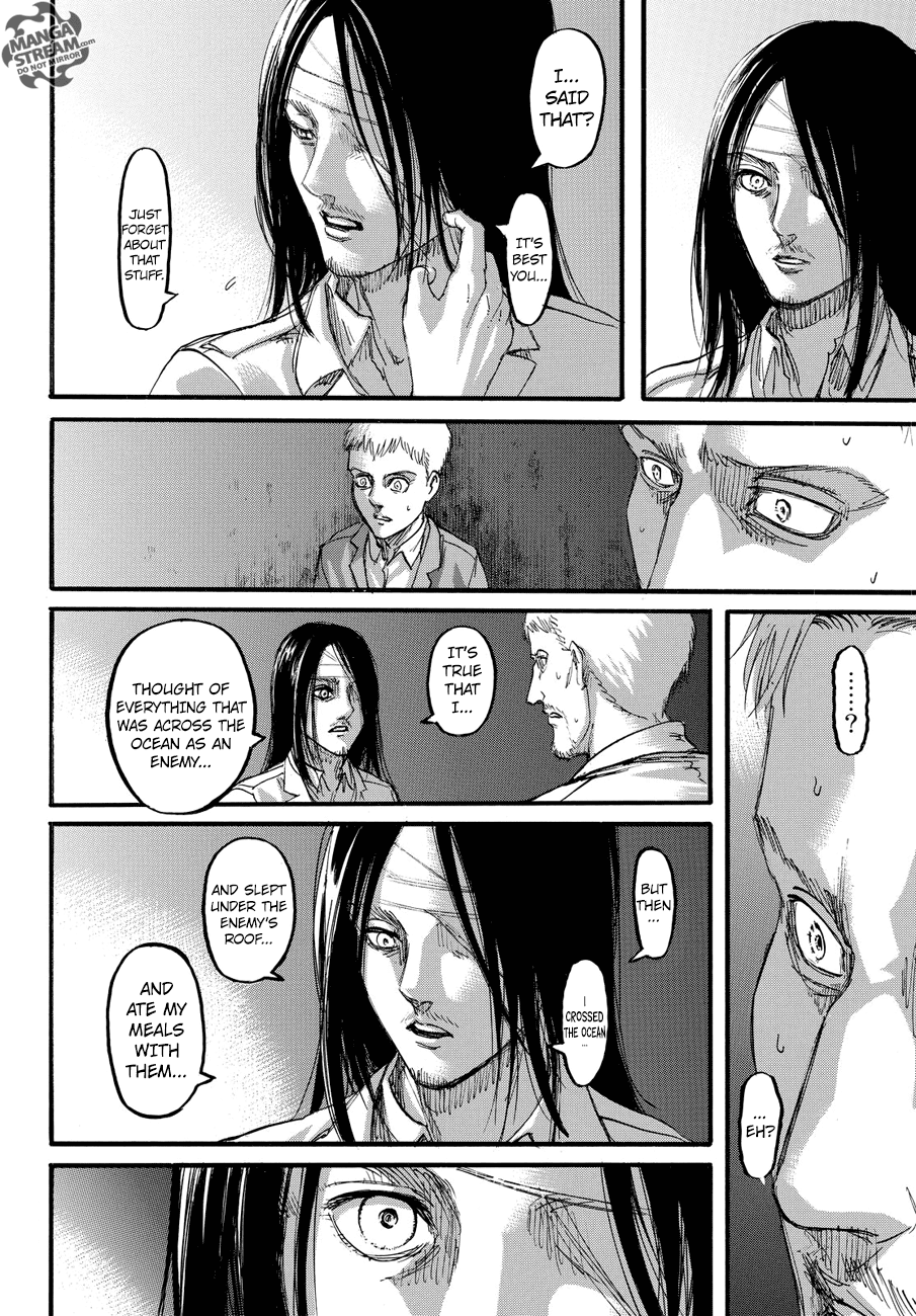 Attack on Titan manga, chapter 100, page 26 of 43