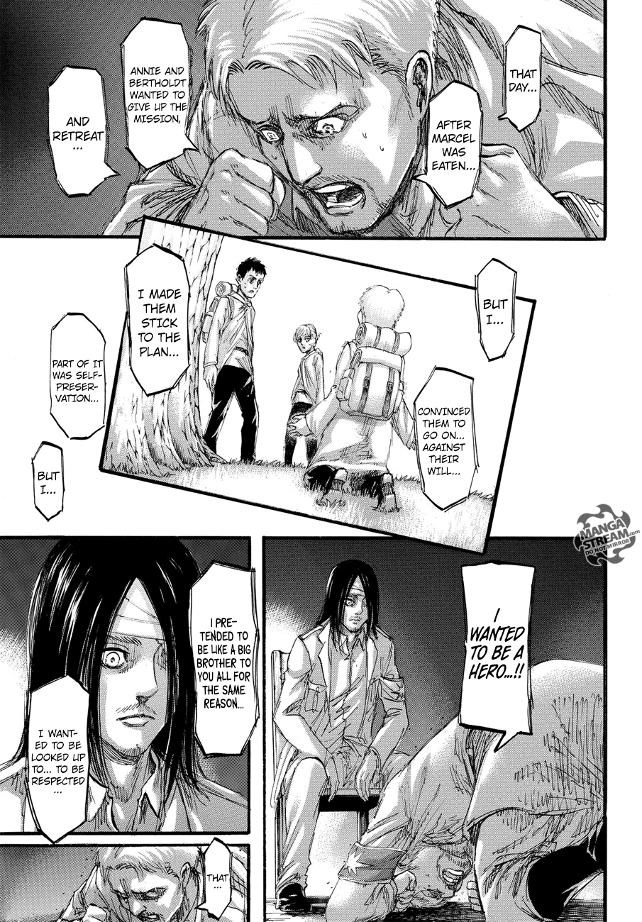 Attack on Titan manga, chapter 100, page 31 of 43
