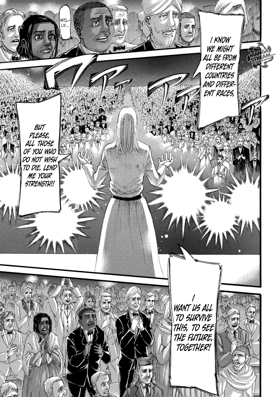 Attack on Titan manga, chapter 100, page 35 of 43