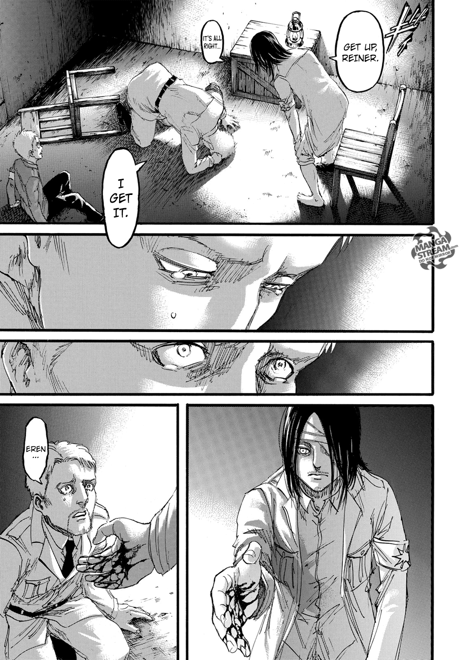 Attack on Titan manga, chapter 100, page 37 of 43