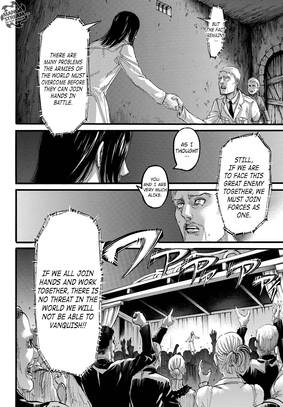 Attack on Titan manga, chapter 100, page 38 of 43