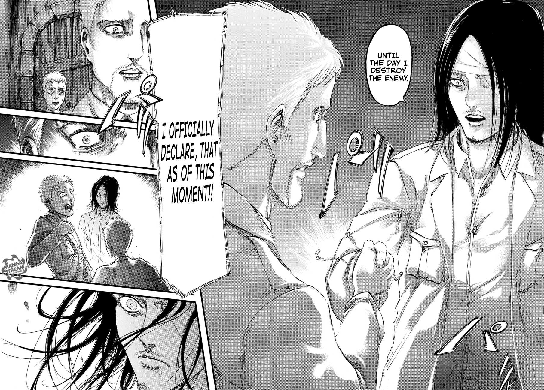 Attack on Titan manga, chapter 100, page 40 of 43