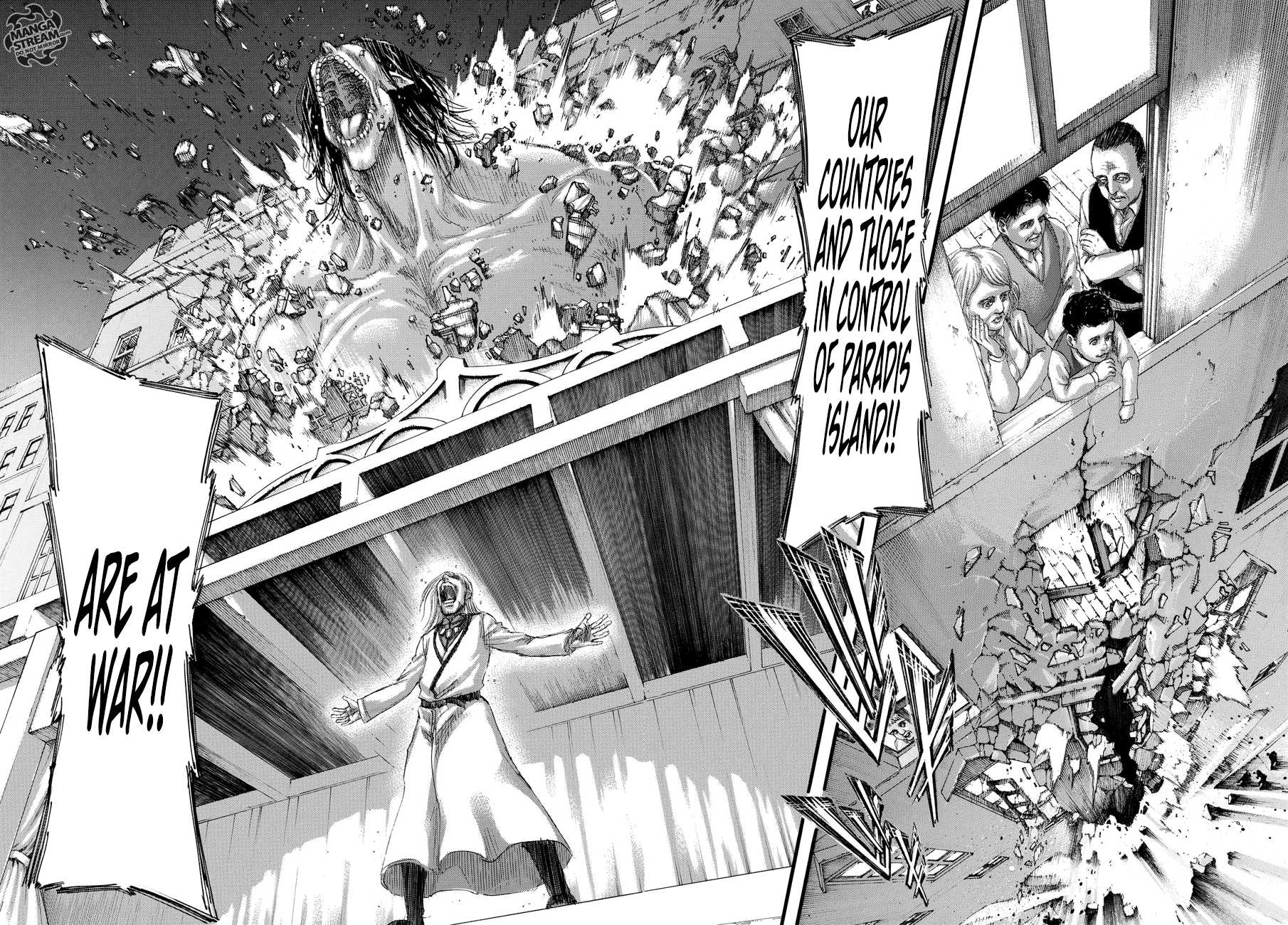 Attack on Titan manga, chapter 100, page 41 of 43