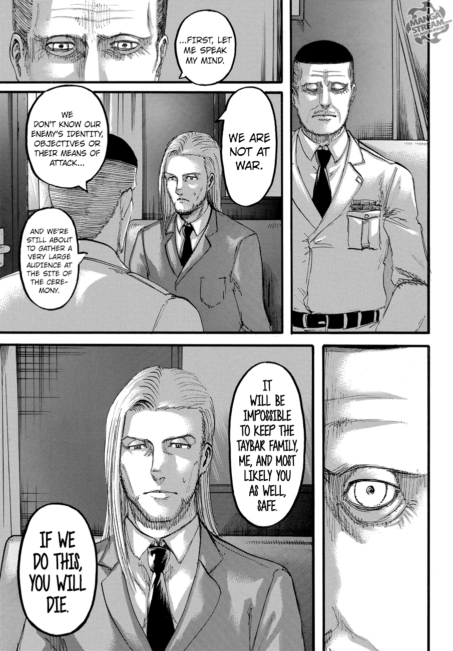 Attack on Titan manga, chapter 100, page 7 of 43