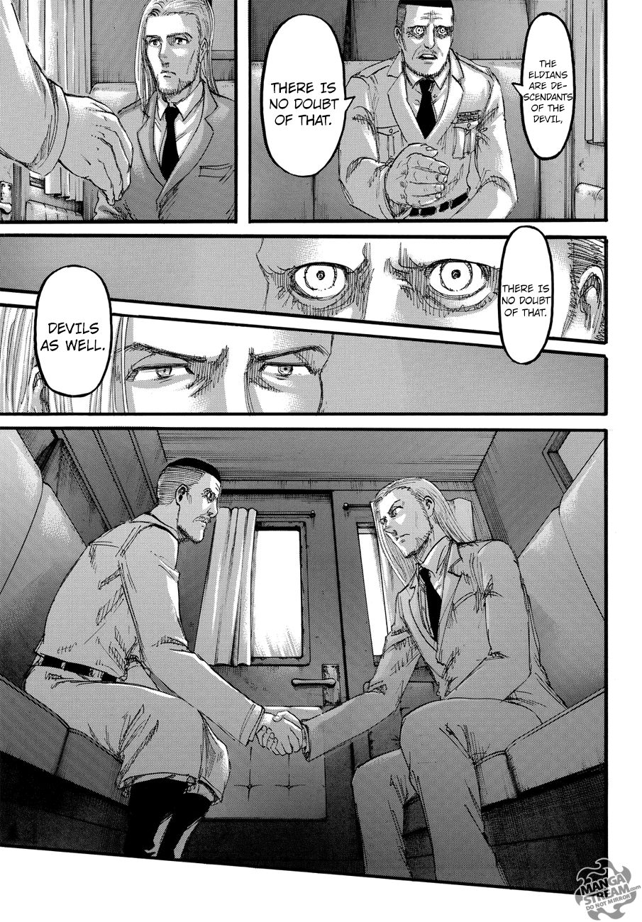 Attack on Titan manga, chapter 100, page 9 of 43