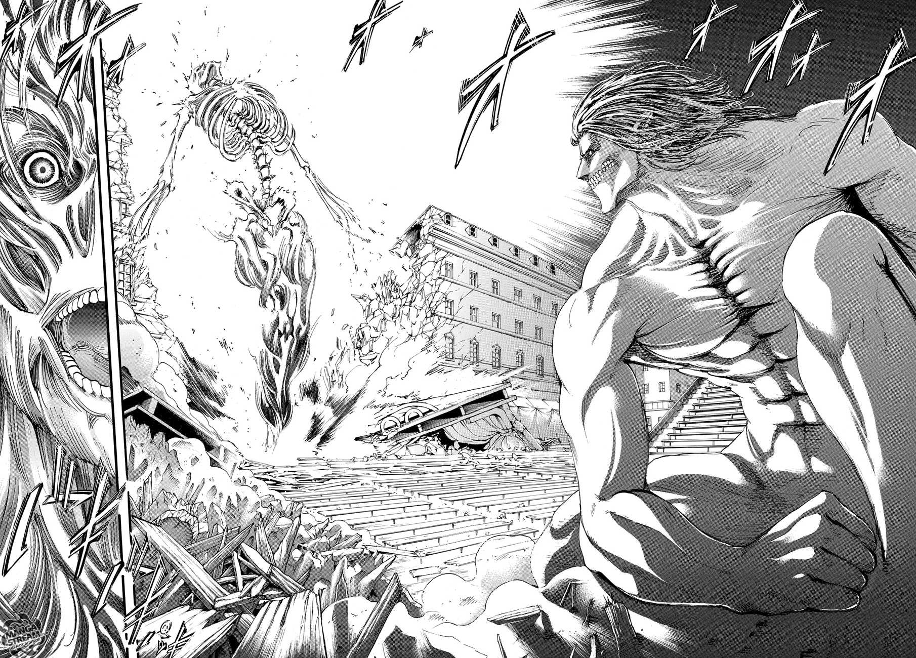 Attack on Titan manga, chapter 101, page 12 of 41