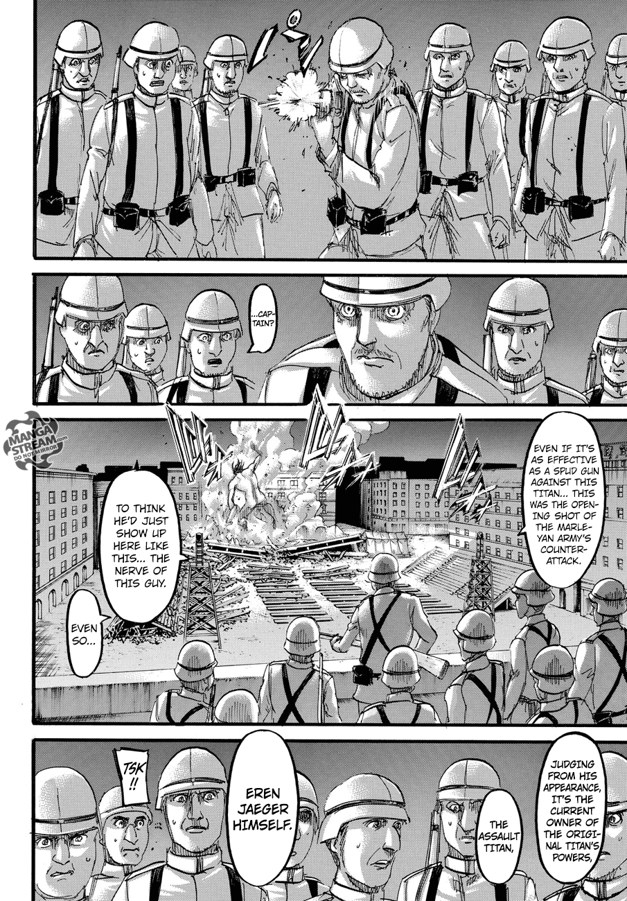 Attack on Titan manga, chapter 101, page 16 of 41