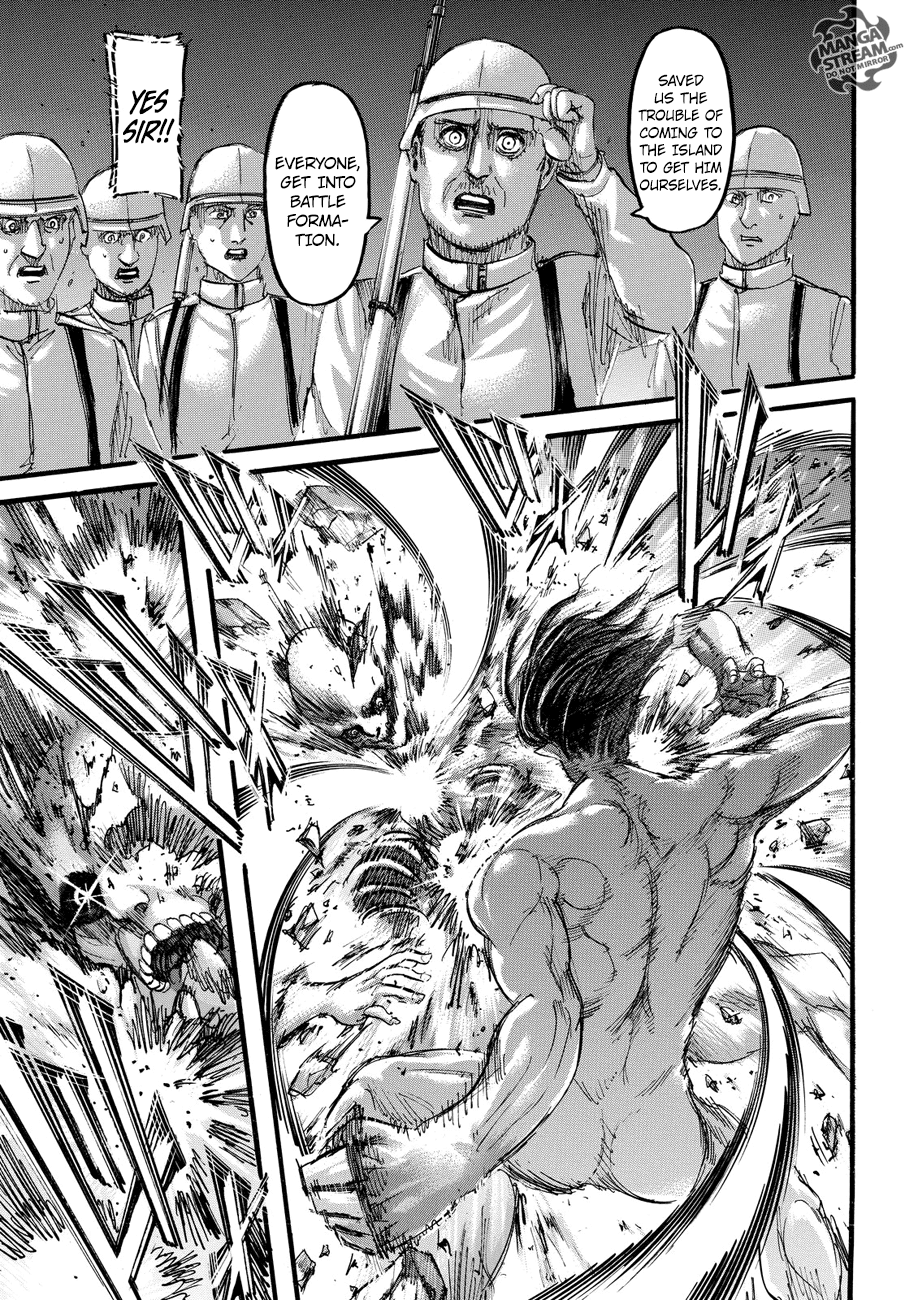 Attack on Titan manga, chapter 101, page 17 of 41