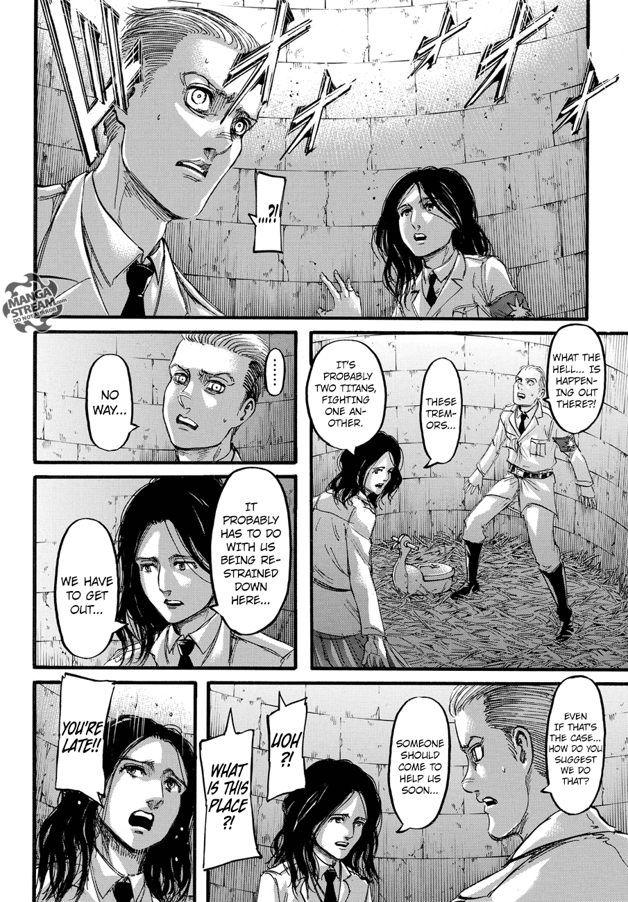 Attack on Titan manga, chapter 101, page 21 of 41