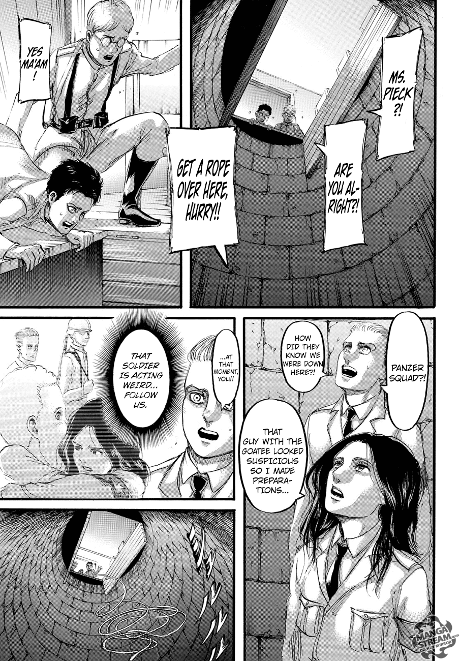 Attack on Titan manga, chapter 101, page 22 of 41