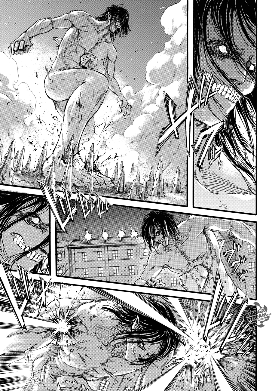 Attack on Titan manga, chapter 101, page 28 of 41