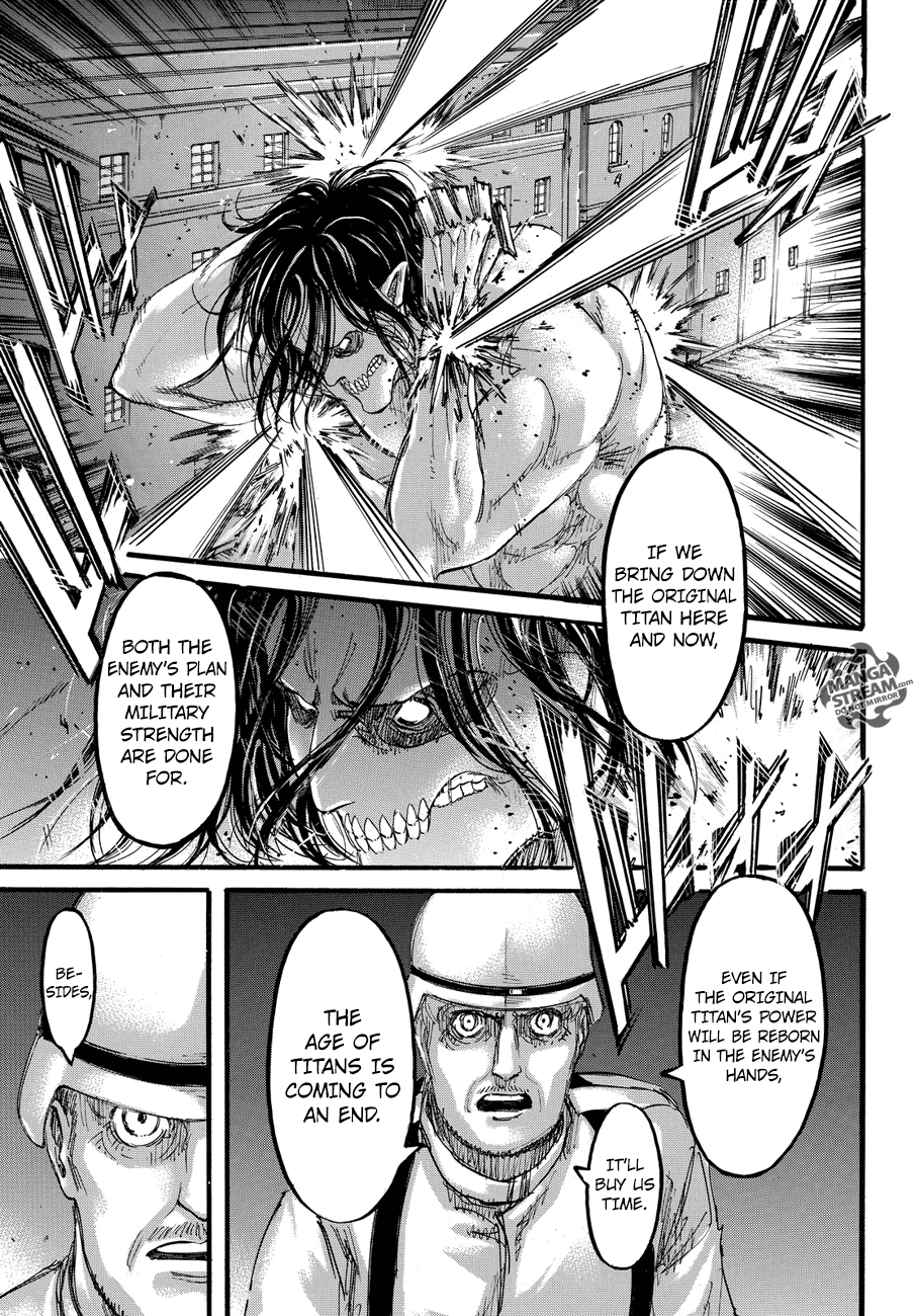 Attack on Titan manga, chapter 101, page 30 of 41