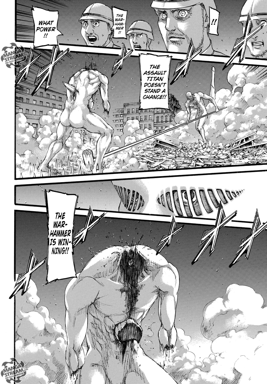 Attack on Titan manga, chapter 101, page 33 of 41