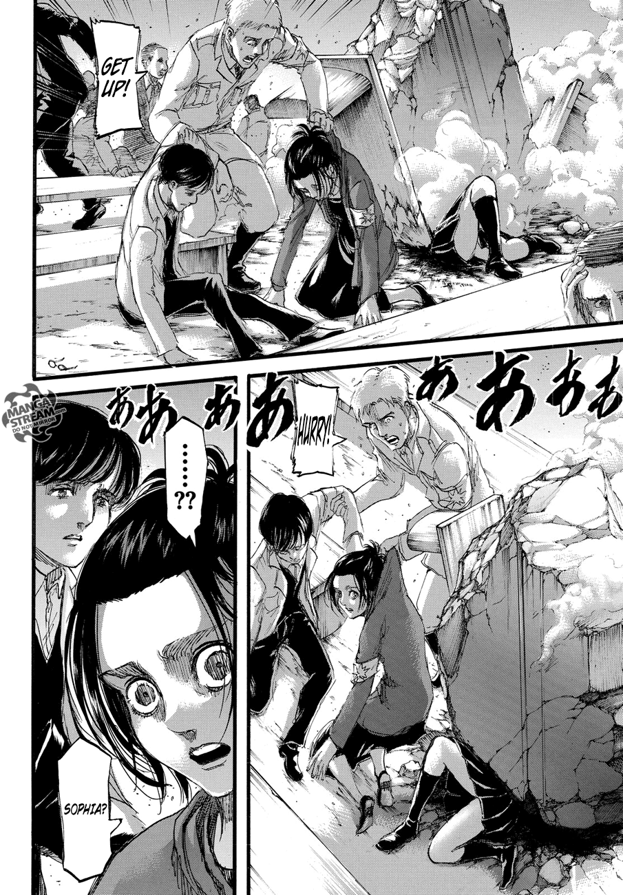 Attack on Titan manga, chapter 101, page 6 of 41