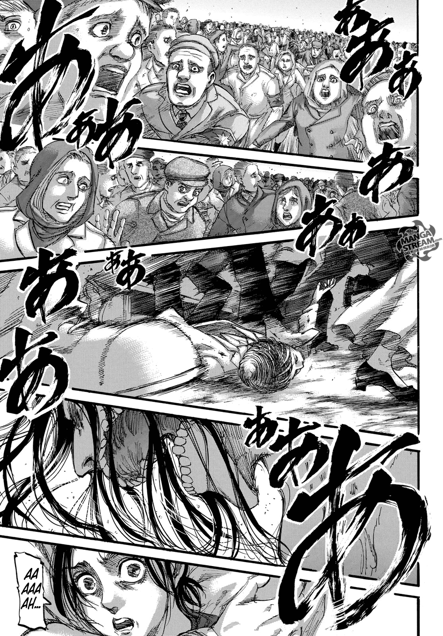 Attack on Titan manga, chapter 101, page 9 of 41