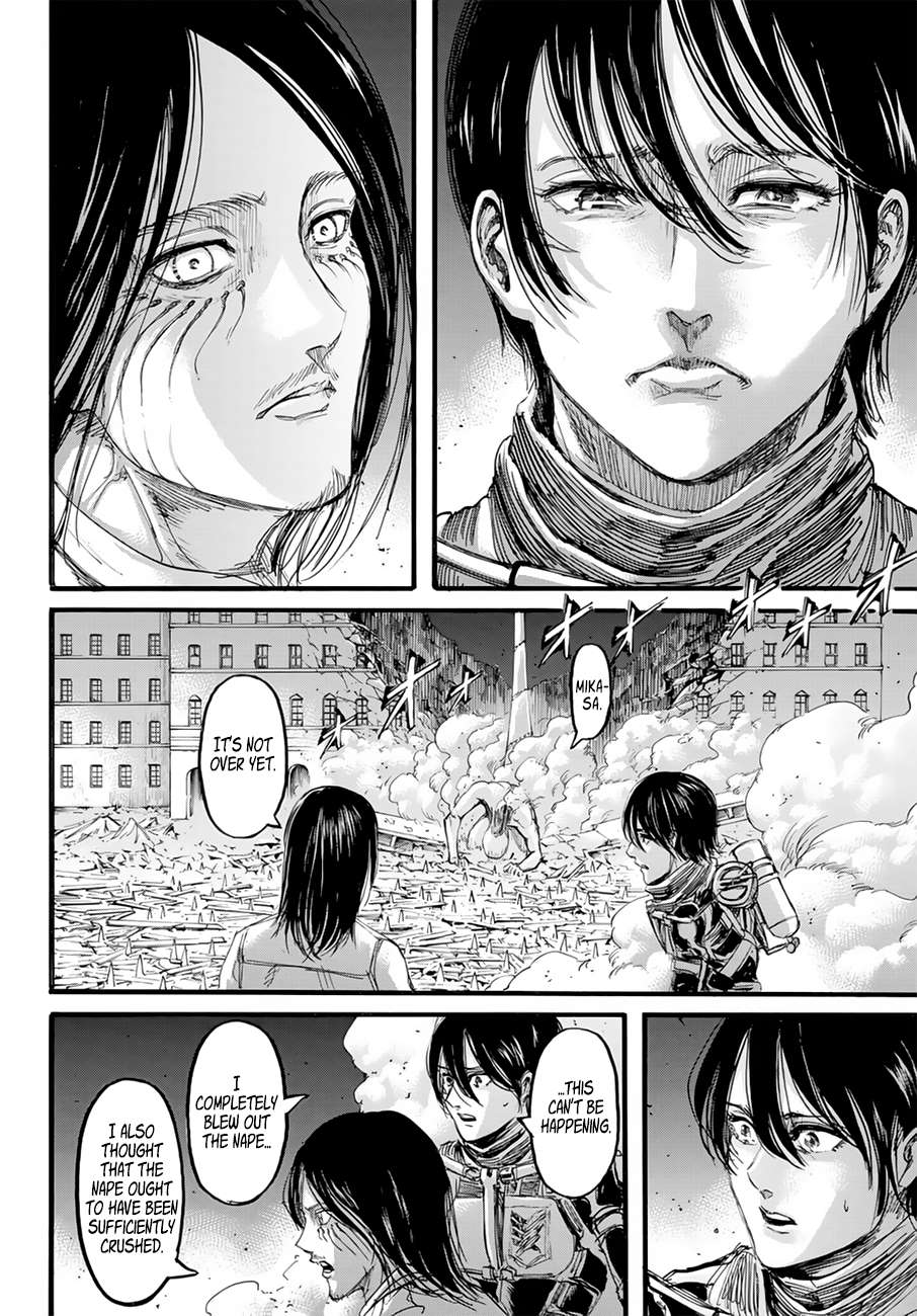 Attack on Titan manga, chapter 102, page 10 of 46