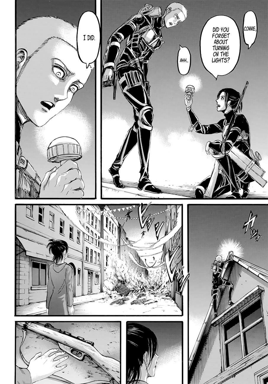 Attack on Titan manga, chapter 102, page 20 of 46