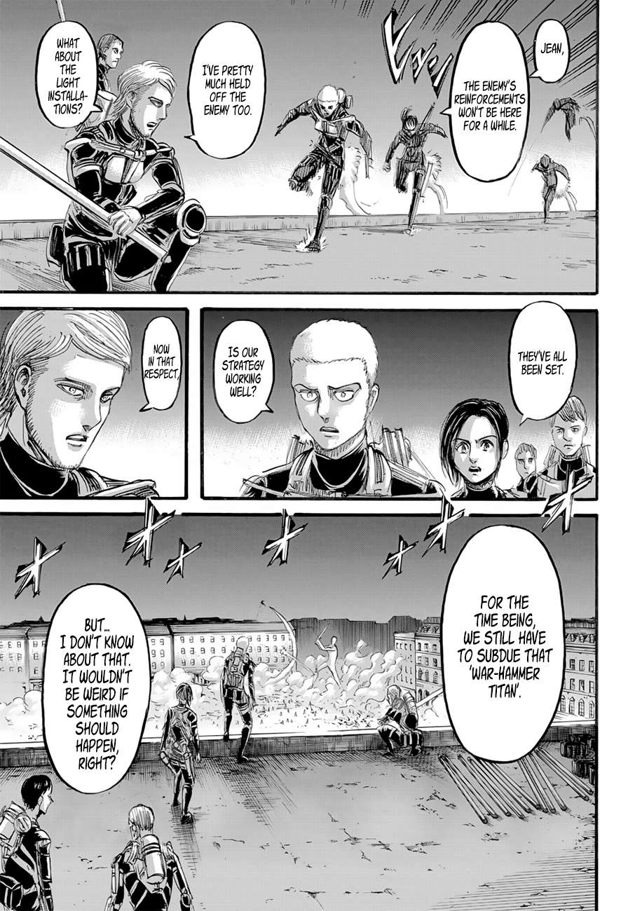 Attack on Titan manga, chapter 102, page 21 of 46