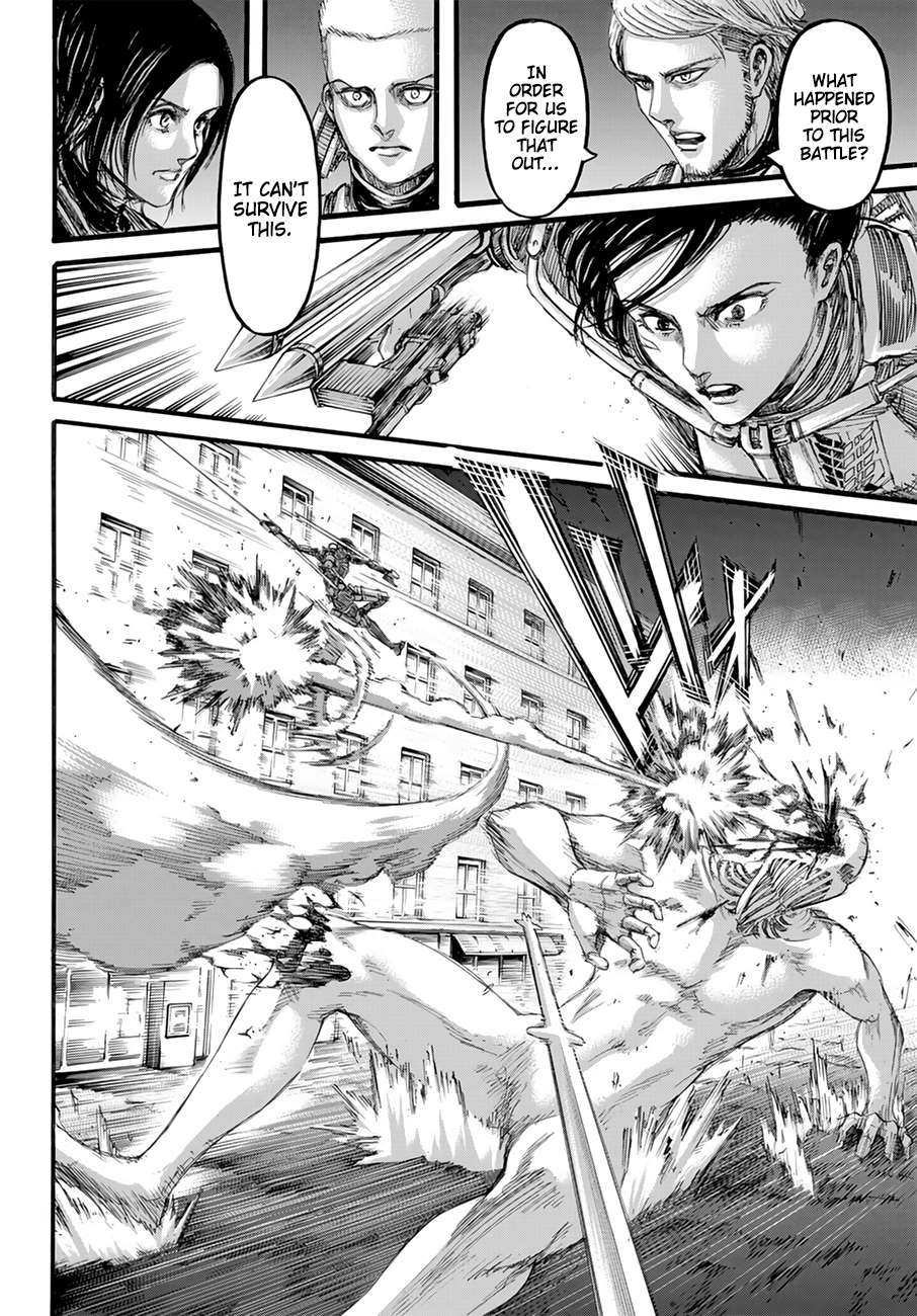 Attack on Titan manga, chapter 102, page 22 of 46