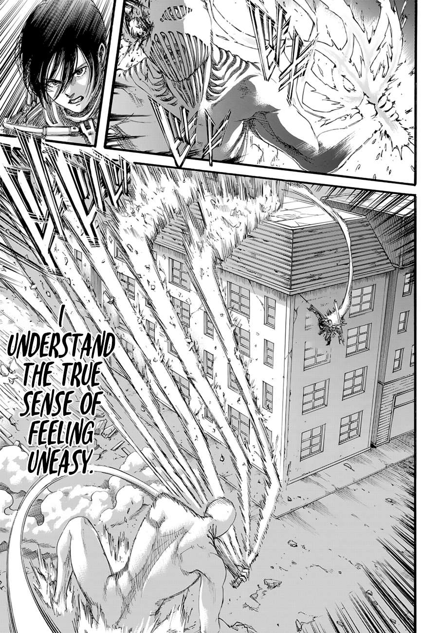 Attack on Titan manga, chapter 102, page 23 of 46