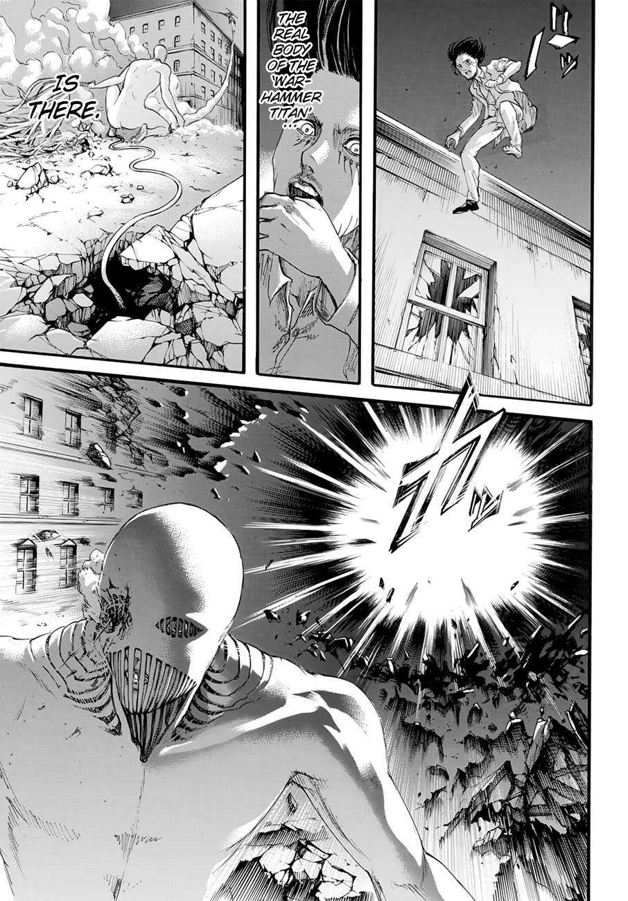 Attack on Titan manga, chapter 102, page 25 of 46