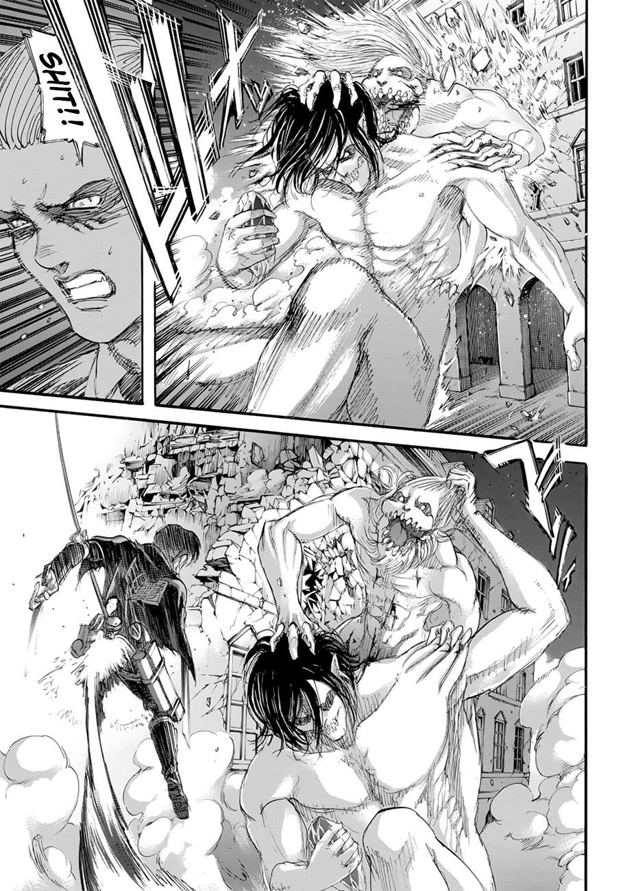 Attack on Titan manga, chapter 102, page 33 of 46