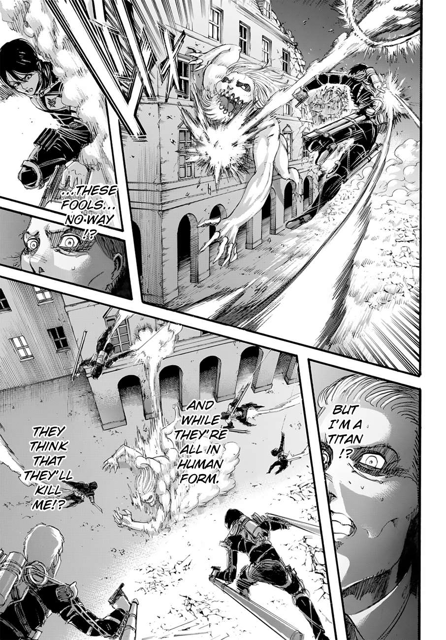 Attack on Titan manga, chapter 102, page 35 of 46