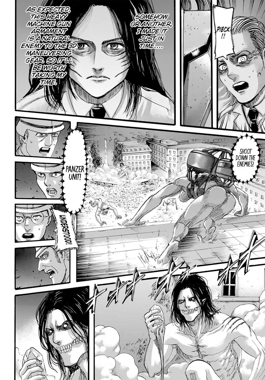 Attack on Titan manga, chapter 102, page 38 of 46
