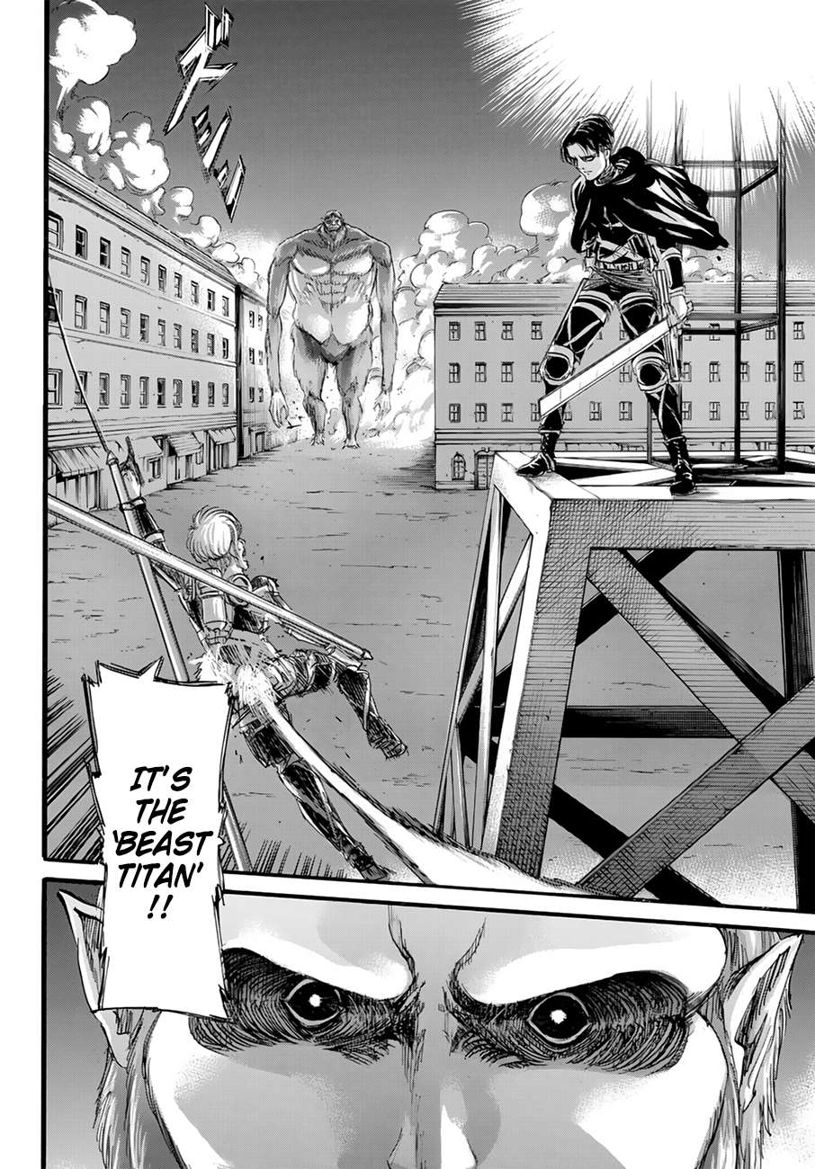 Attack on Titan manga, chapter 102, page 42 of 46