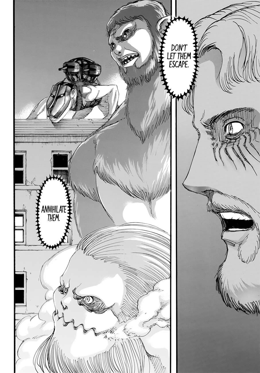 Attack on Titan manga, chapter 102, page 44 of 46