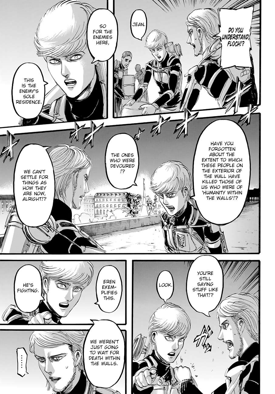 Attack on Titan manga, chapter 102, page 7 of 46