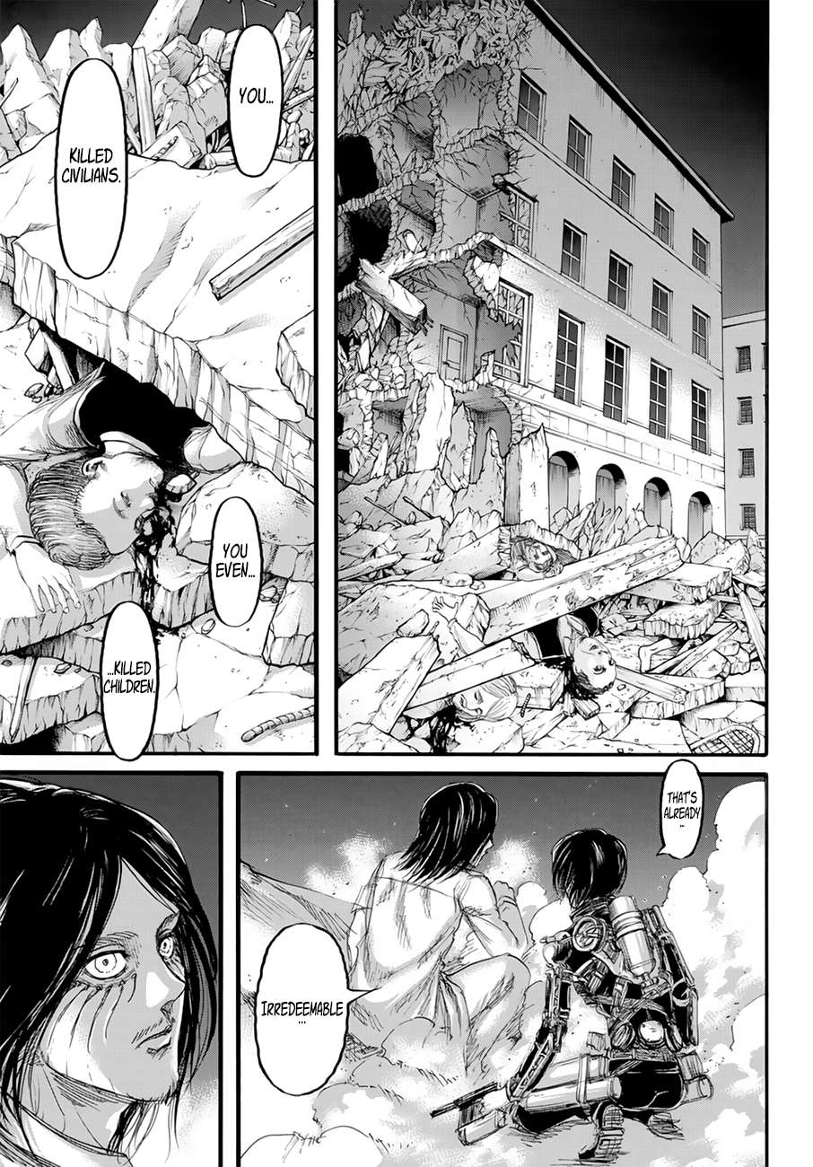 Attack on Titan manga, chapter 102, page 9 of 46