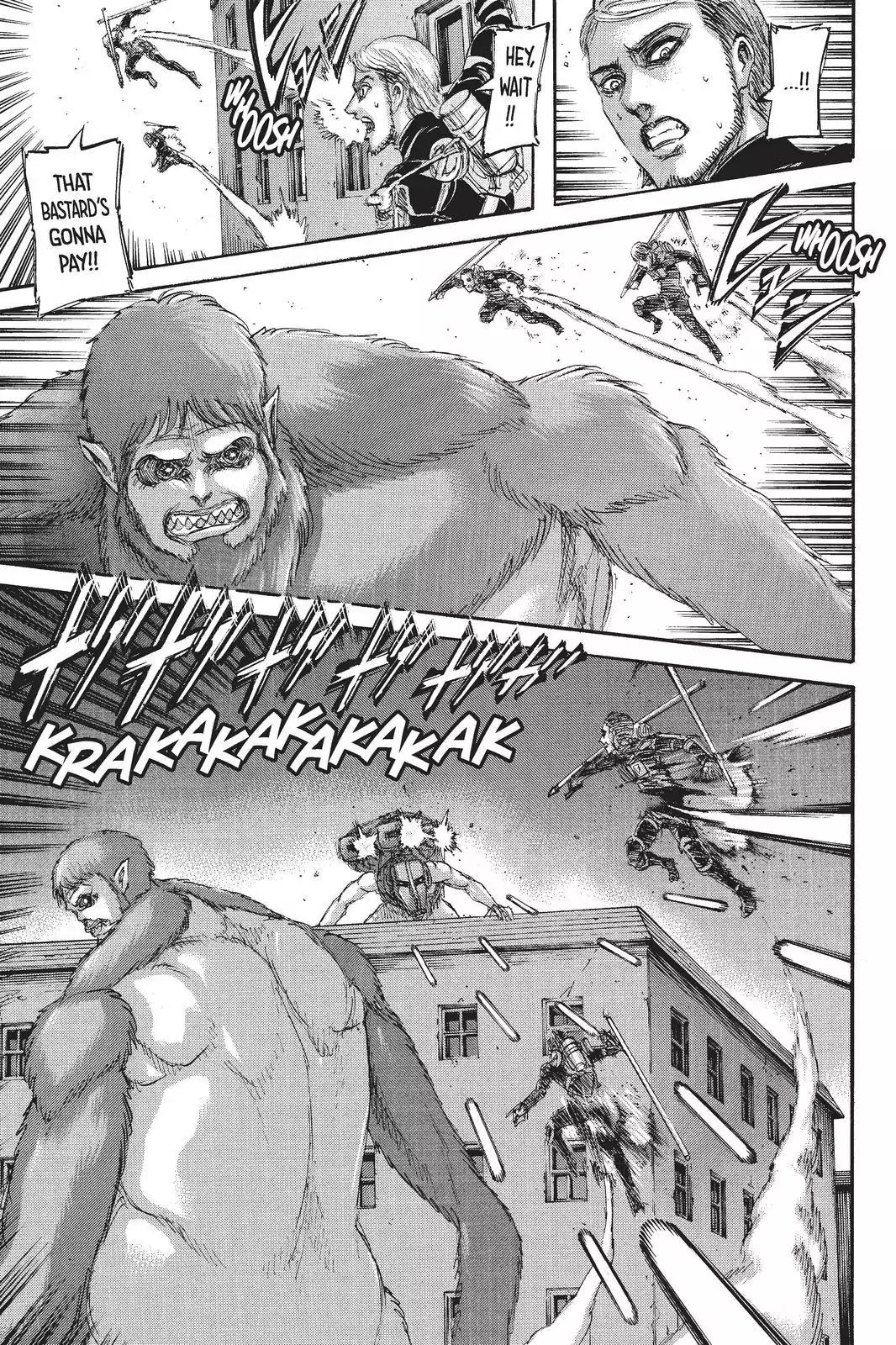 Attack on Titan manga, chapter 103, page 12 of 46
