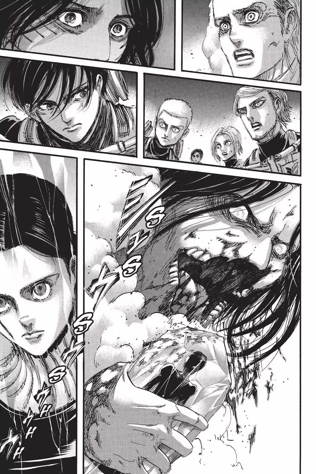 Attack on Titan manga, chapter 103, page 18 of 46