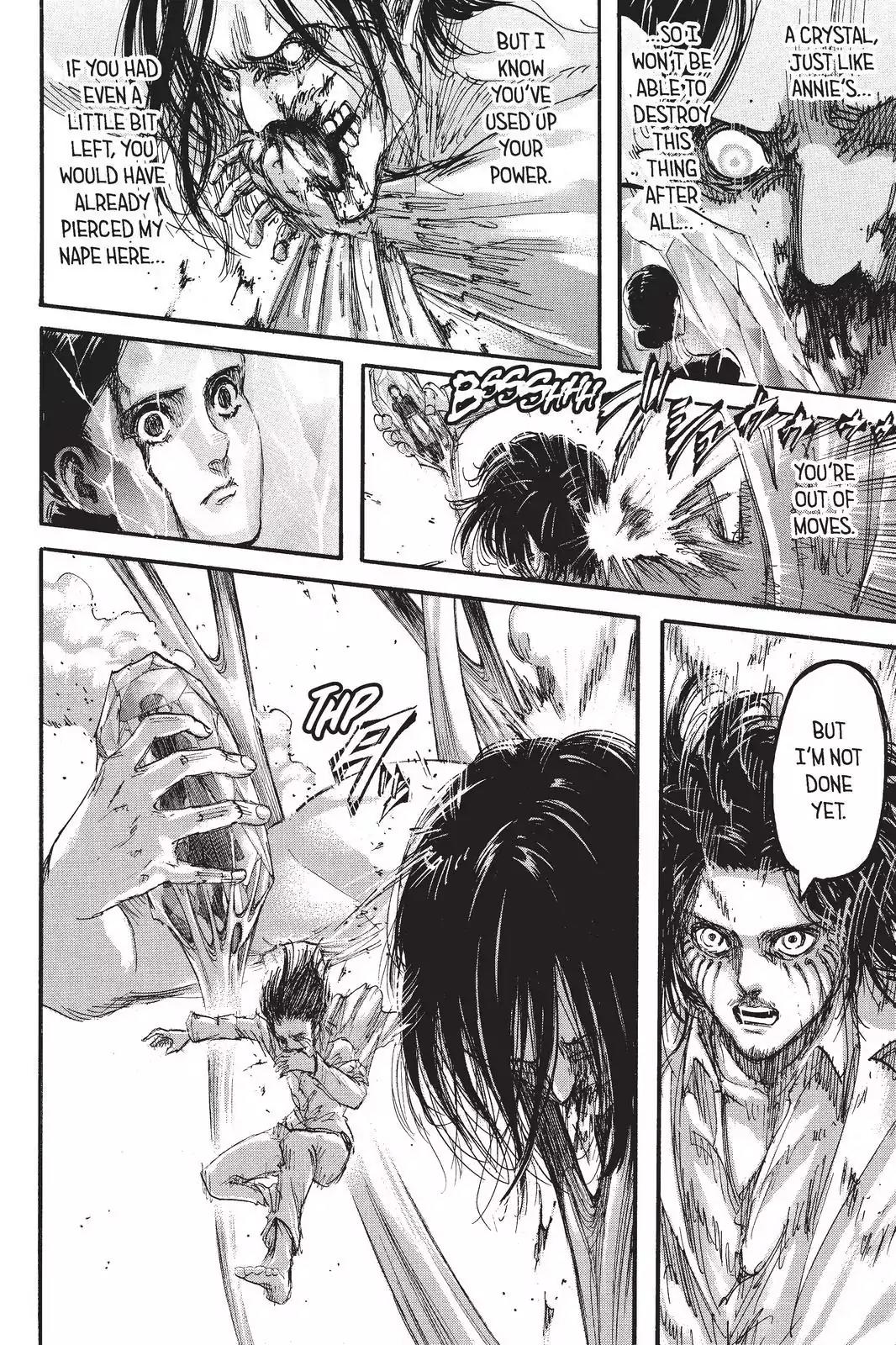 Attack on Titan manga, chapter 103, page 19 of 46